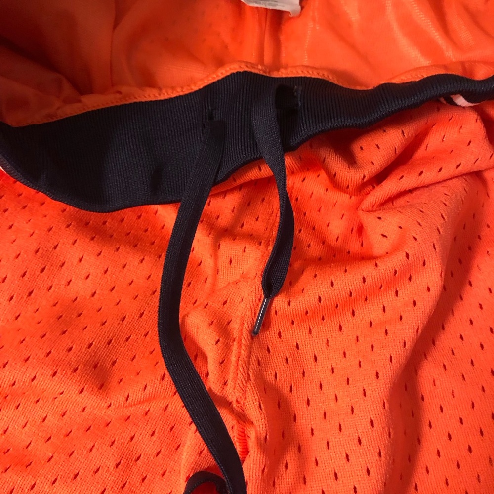 Champion Bright Orange Mesh Shorts Large - Picture 6 of 10